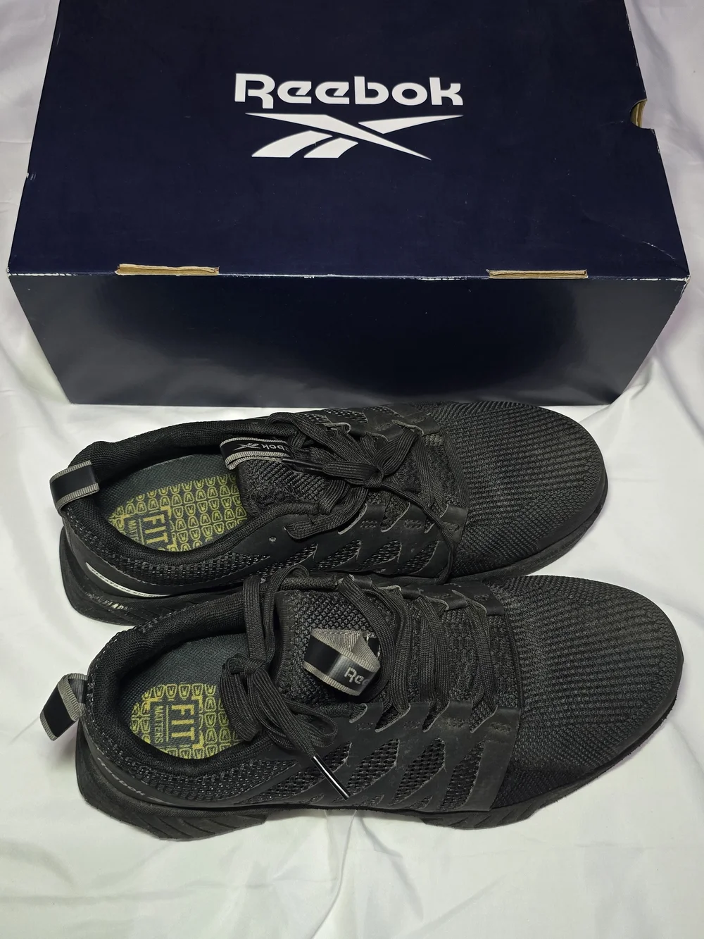 Reebok Men's Black Running Sneakers